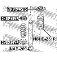 ����� ������������ Nissan Murano Z51 2008.09-2014.12 ����. Febest NSSZ51R NSSZ51R ����