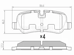 ������� G-brake GP-23155 GP23155 ����