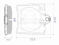 ������� G-brake GP-23172 GP23172 ����