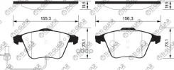������� G-brake GP-23169 GP23169 ����