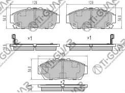��������� ������� �������� /�������� /�������� 4 �� /TI-GUAR ��� Honda Integra CD1/2 1993-2001; TG-8337; (PN8337) 45022ST7000 45022ST7010 Tiguar TG833...