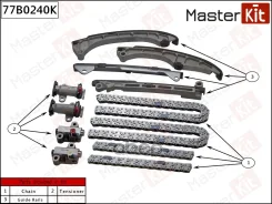 �������� ���� ��� Toyota LAND Cruiser 200/Lexus LX570 3UR-FE 07- (��� ���������) MasterKit ���. 77B0240K 77B0240K ����