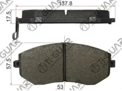 ��������� ������� �������� /�������� �������� 4�� /TI-GUAR ��� Subaru Forester 2001-2013, Legacy Outback 2003-2012, Impreza 2000-2008; TG-7460 PN7460...