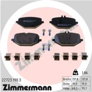 ������� �������� ! ����. 132x60x19 MB W463/C167/W167/X167 Zimmermann 227231903 227231903 ����