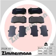�������� ��������� �������, �������� ������ Abarth 124 Spider 03.2016 Zimmermann 255281351 255281351 ����