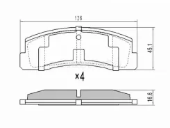 ������� G-brake GP-21022 GP21022 ����