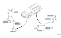 ������ abs Subaru Legacy 2005 27540AG010 BP5 EJ20X, �������� ����� 27540AG010 ����