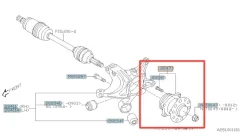 ������� Subaru Forester 2008 28473FG000 SH5 EJ205, ������ ����� 28473FG000 ����