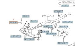 ������ ��������� 2 Subaru Forester 2009 22690AA891 SH5 EJ204, ������ 22690AA891 ����