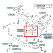������ ������� ����� Subaru Outback 2007 20204AG011 BP9 EJ253 20204AG011 ����