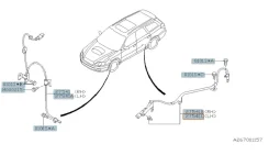 ������ abs Subaru Outback 2007 27540AG130 BP9 EJ253, ������ ����� 27540AG130 ����