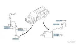 ������ abs Subaru Outback 2007 27540AG100 BP9 EJ253, �������� ������ 27540AG100 ����