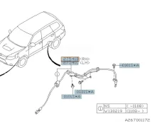 ������ abs Subaru Forester 2009 27540SC000 SH5 EJ204, ������ ������ 27540SC000 ����
