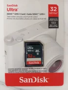 ����� ������ SanDisk SDHC Ultra 32 GB 100 MB/s UHS-1 10 class ����
