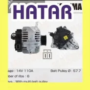 ��������� Masuma, Hyundai G6BA, G6BV (14V 110A) Masuma AL-K302 ALK302 ����