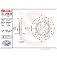 ���� ��������� Xtra | ��� | Brembo 08A7591X 08A7591X ����
