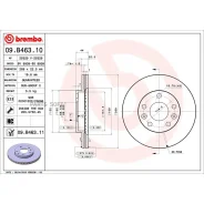 ���� ��������� UV Coated | ����� | Brembo 09B46311 09B46311 ����