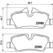������� ��������� �������� | ��� | Brembo P06090 P06090 ����