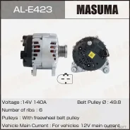 ��������� 14V/140A Masuma AL-E423 Masuma AL-E423 ALE423 ����