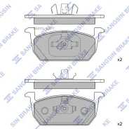 ��������� ������� SP4496 Sangsin Brake SP4496 SP4496 ����