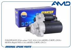 ������� Volkswagen (Polo ����� V 612, 614) (1,6) (����) (2,0KW) (2010-) Skoda (Rapid NH3) (1,6) (����) (2,0KW) (2012-) AMD Amdel565 AMDEL565 ����