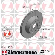 ���� ��������� ����. 269x20/60-5x112 AUDI 100 C4 S4 Turbo quattro 9194, V8 9294, A6 100122720 ����