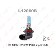 ����� HB3 9005 12V 60W P20D Super White Lynxauto L12060B L12060B ����
