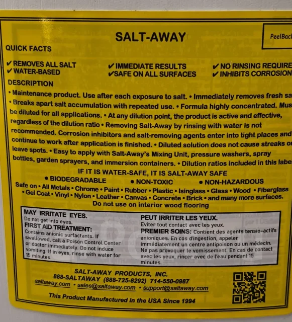 �������� ������ ���� SaltAway 3,8� ��� ������ ������� ����