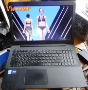 Asus X554. 15.6", 1,7����, ��� 8 ��, ���� 120���, WiFi: 1, ����������� �� 1��. ����