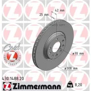 ���� ��������� �����. Opel Astra, Saab 9-5 2.0/1.9CDTi 99 Zimmermann 430.1488.20 430148820 ����