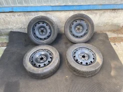 ������ � ����� R15 Continental 195/55 + ��������� 5x100 (����). 6.0x55" 5x100 ET38 �� 57,1���. ����