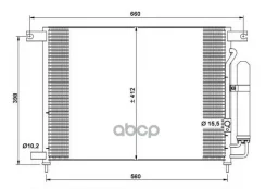 �������� ������������ Chevrolet Kalos 1.4 03- NRF ���. 35766 35766 ����