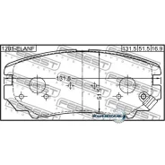 ������� ��������� �������� �������� Hyundai Tucson 04: -OCT.2006 (2004-) [GEN] Febest 1201-Elanf 1201ELANF ����