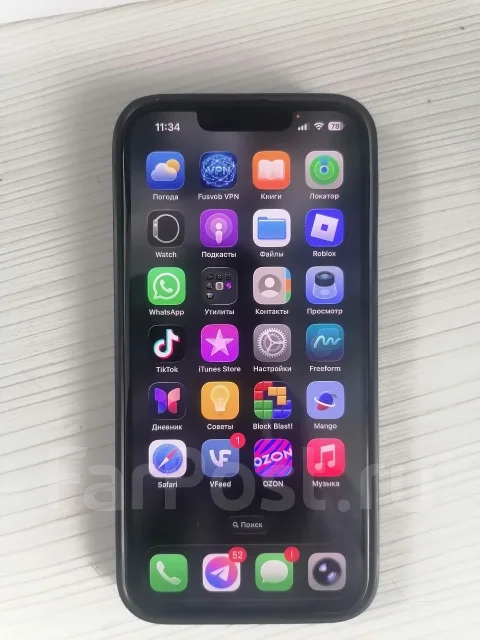Apple iPhone 14. �/�, 128 ��, �����, 3G, 4G LTE, 5G, Dual-SIM, NFC, eSIM, ������� �������, ������������ ������� ����