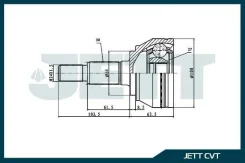 ���� ������� JETT V43-1050 V431050 ����