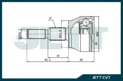 ���� ������� JETT V43-8244 V438244 ����
