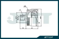 ���� ������� JETT V43-1012 ABS V431012ABS ����