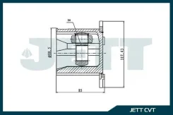 ���� ���������� JETT V40-3007 V403007 ����