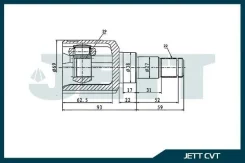 ���� ���������� JETT V40-1865 V401865 ����