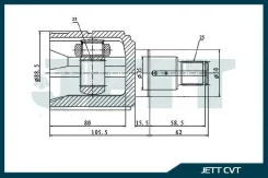 ���� ���������� JETT V40-1006 V401006 ����