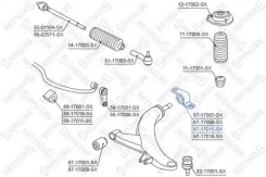 ����������� ���. ������ ���. �. Subaru Legacy B12 99-03 Stellox 8717015SX 8717015SX ����