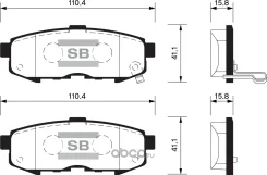 ������� ���������, ������ MZ MPV 04-06 Sangsinbrake SP1520 SP1520 ����