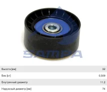 ����� ���������� ����� 4, P, G, R, T series, 040.205, Sampa 23294 ����