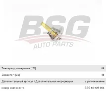 ��������� C (W203), E (W211), BSG60125004, BSG TH696290J ����