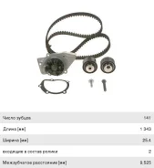 ������ ��� Citroen Berlingo (99) �������� � ������� �������, 1987946965, Bosch KP15524XS ����