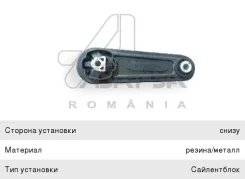 ����� ��������� Renault Megane (03-09), Logan (04-), Sandero (07-) ������, 01323, ASAM 29397 ����