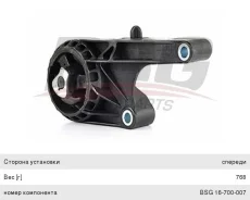 ����� ��������� Chevrolet Cruze (09-) (1.6/1.8) �������� ����, BSG16700007, BSG 13248607 ����