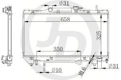 �������� ���������� Toyota Carina, Caldina, Corona 92-96 (F0059874) JD [JPR0026] JPR0026 ����
