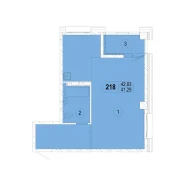 1-���������, ����� ������������ 9�. ����������, 41,3���.��., 8/8 ���� ����� � IV ��. 2026 ����