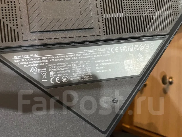 Asus ROG Strix G18. 18", 2,2����, ��� 32 ��, ���� 2 700���, WiFi: 1, Bluetooth: 1, ����������� �� 1��. ����